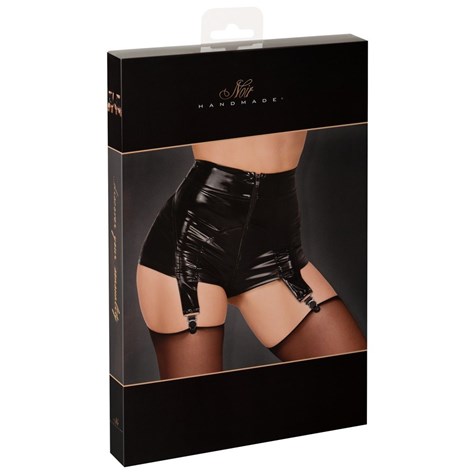 NOIR SUSPENDER PANTY M