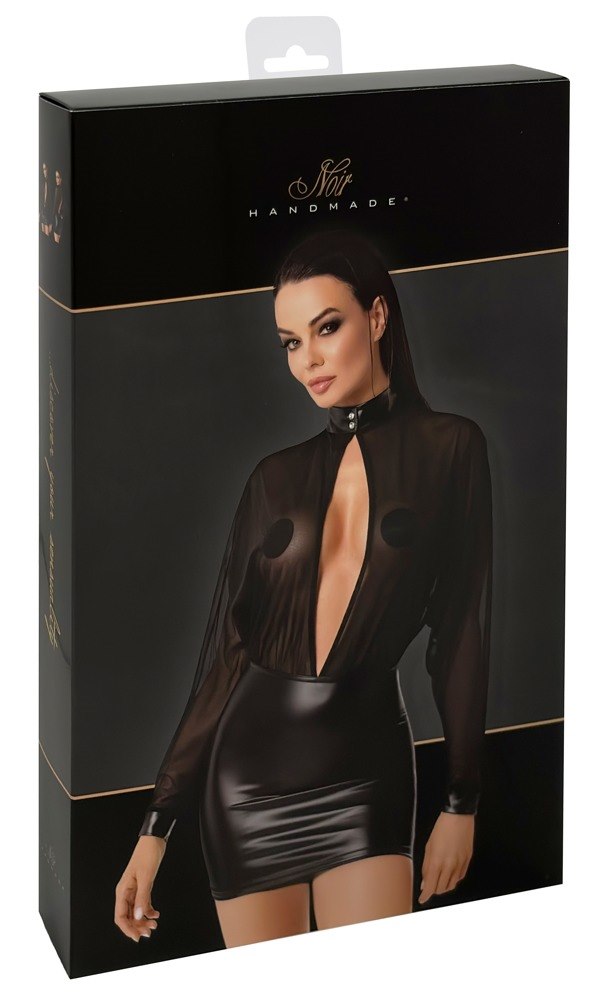 NOIR SUKIENKA TULLE L