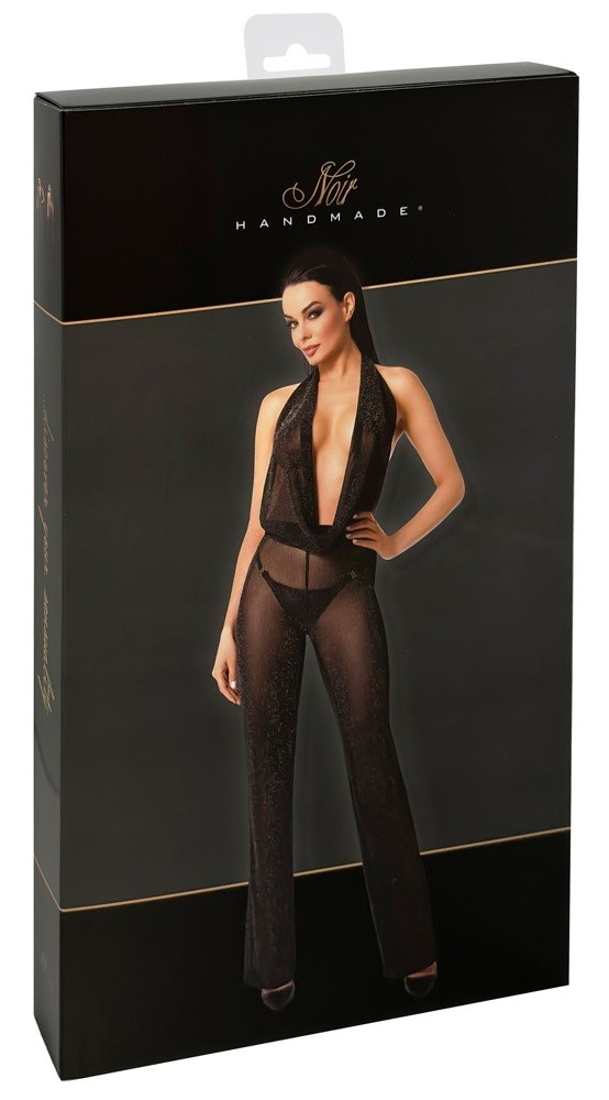 NOIR JUMPSUIT TULLE L