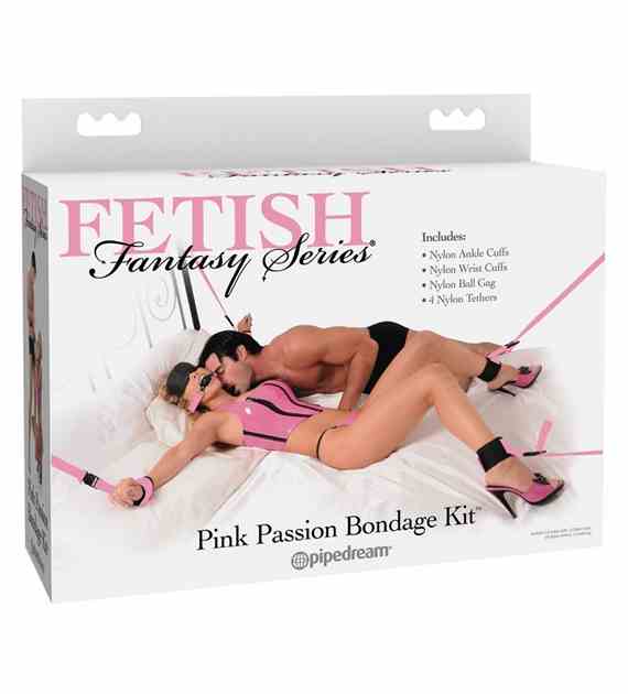 BANDAŻE PINK PASSION BONDAGE KIT