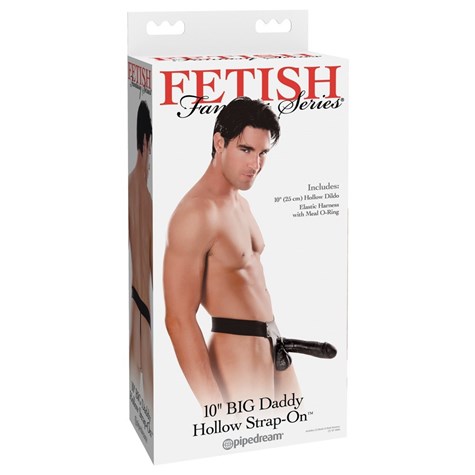 10  BIG DADDY HOLLOW STRAP-ON