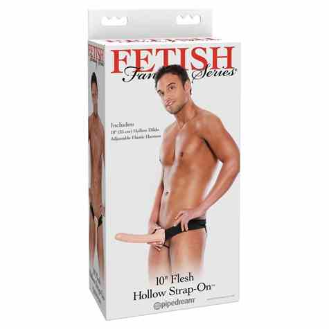 10  FLESH HOLLOW STRAP-ON