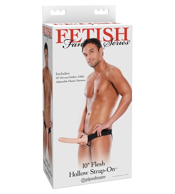 10  FLESH HOLLOW STRAP-ON