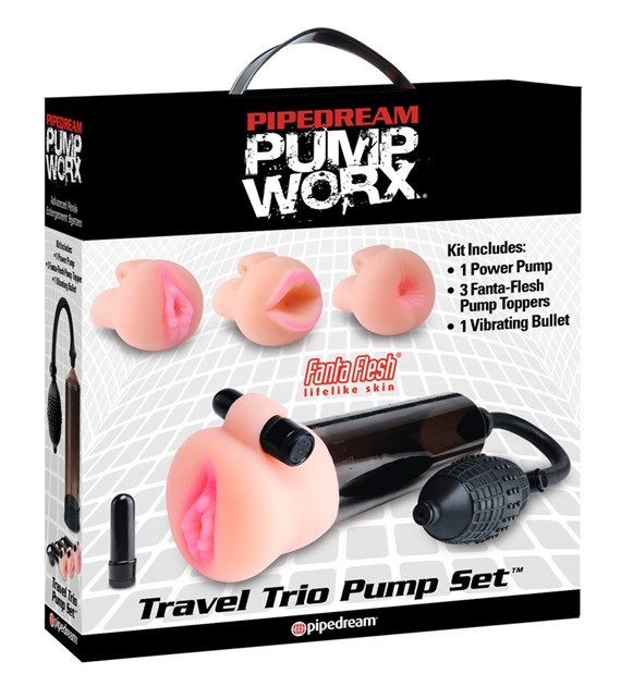 Travel Trio Pump Set