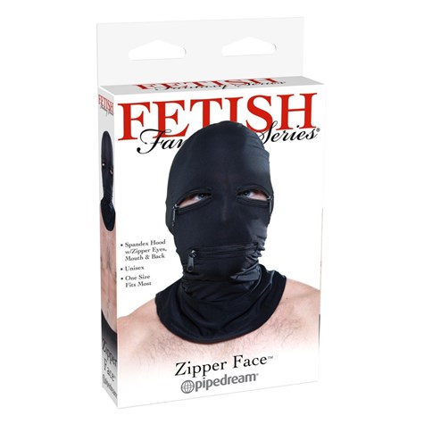 MASKA ZIPPER FACE HOOD