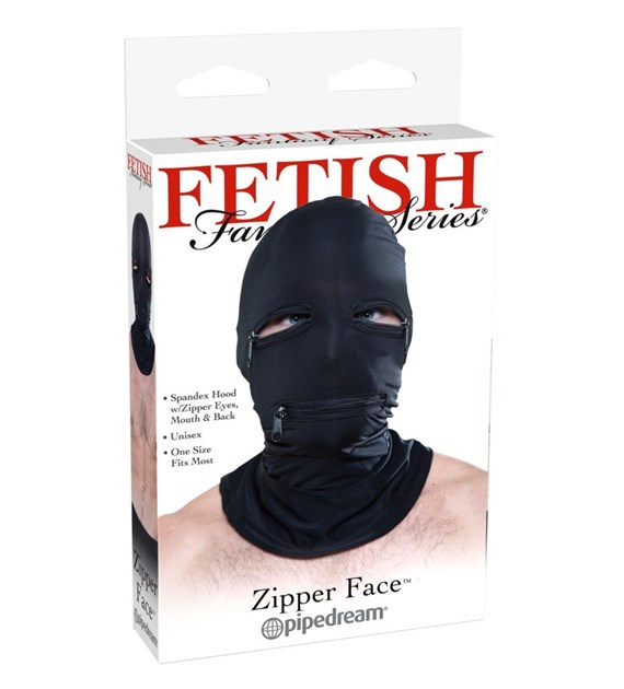 MASKA ZIPPER FACE HOOD
