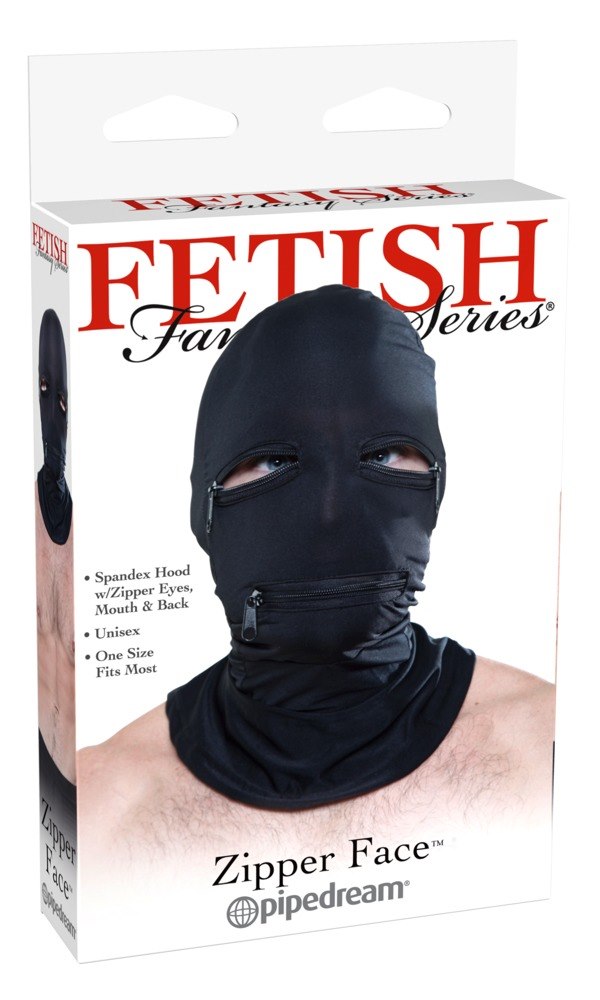 MASKA ZIPPER FACE HOOD