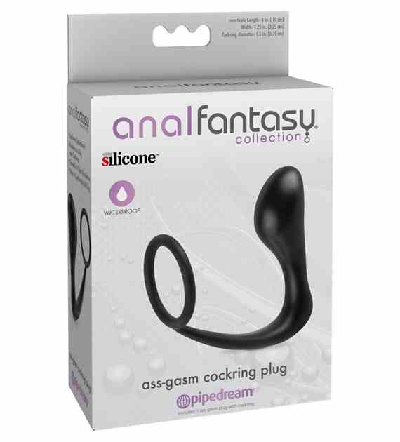 ASS-GASM COCKRING PLUG