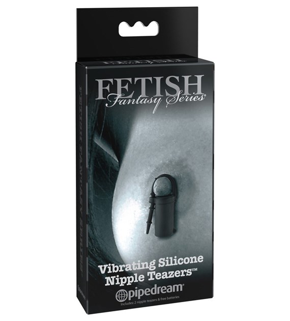 VIBRATING SILICONE NIPPLE TEAZERS