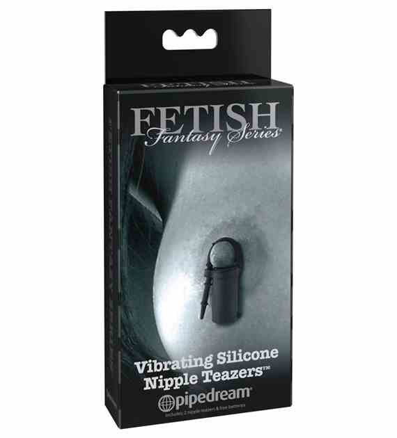 VIBRATING SILICONE NIPPLE TEAZERS