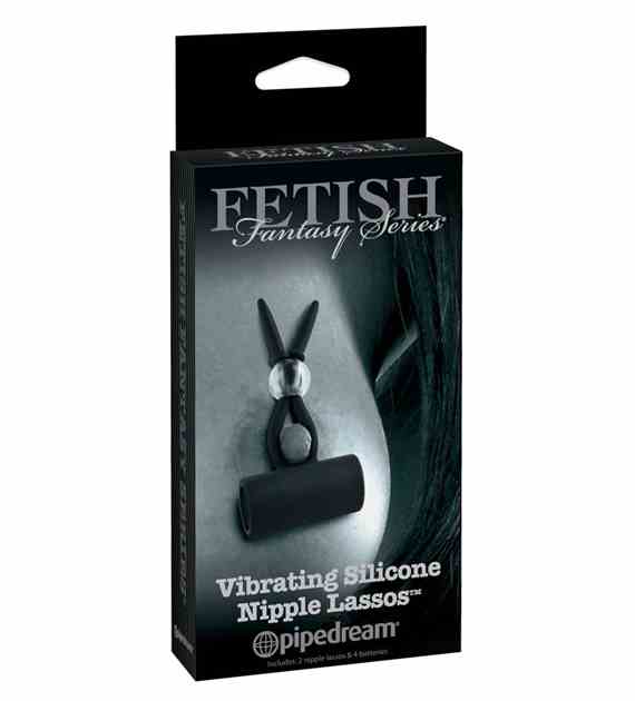 VIBRATING SILICONE NIPPLE LASSOS