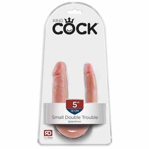 DILDO KING COCK DOUBLE TROUBLE