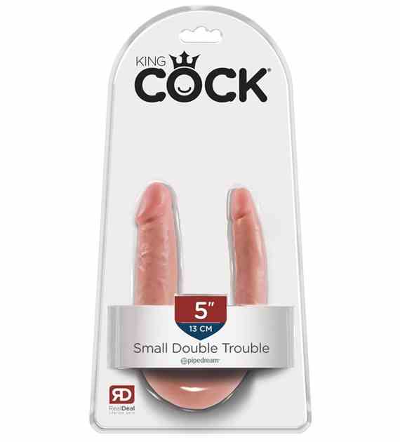DILDO KING COCK DOUBLE TROUBLE