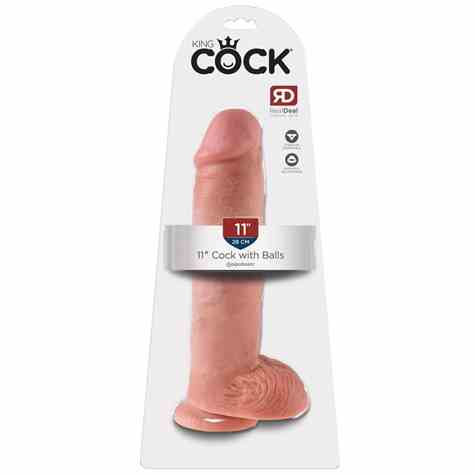 DILDO 11 COCK WITH BALLS