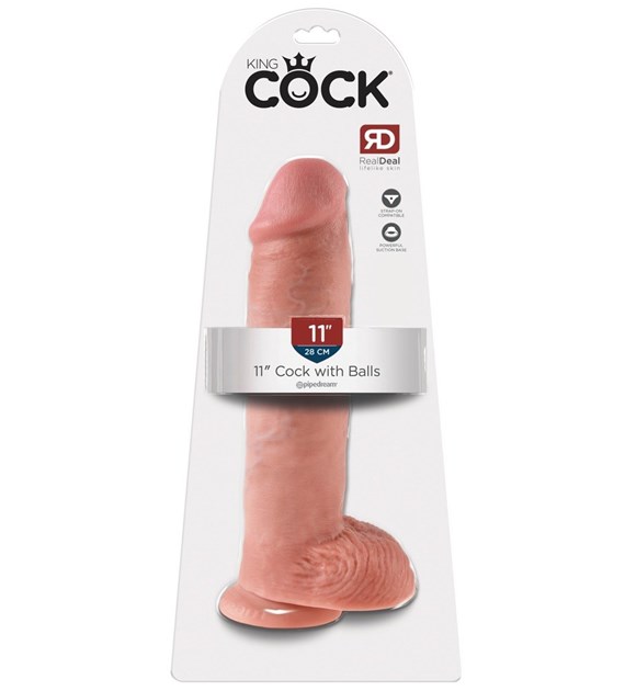 DILDO 11 COCK WITH BALLS