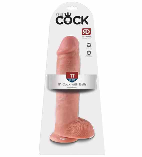 DILDO 11 COCK WITH BALLS