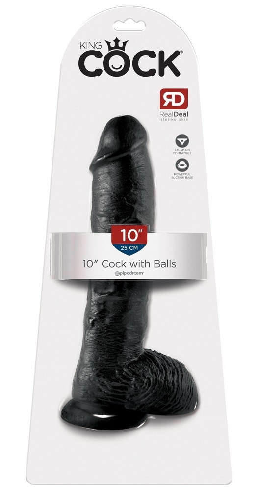 DILDO 10 COCK WITH BALLS