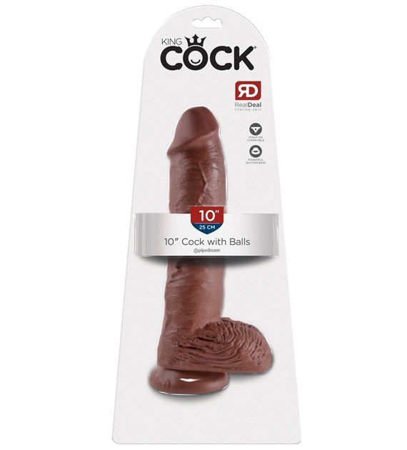 DILDO 10 COCK WITH BALLS