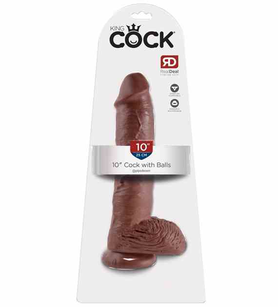 DILDO 10 COCK WITH BALLS