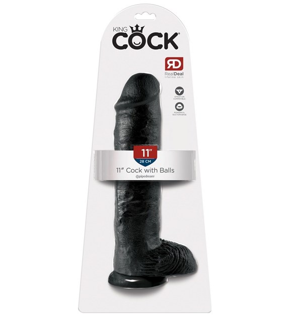 DILDO 11 COCK WITH BALLS