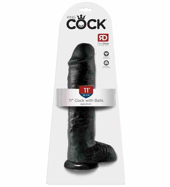 DILDO 11 COCK WITH BALLS