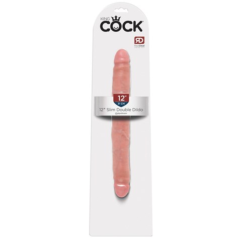 12“ SLIM DOUBLE DILDO