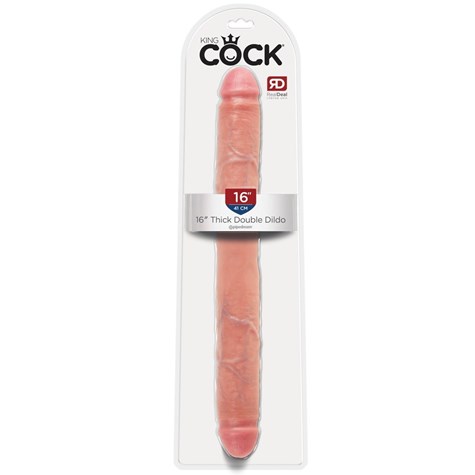 KING COCK THICK DOUBLE 16 INCH
