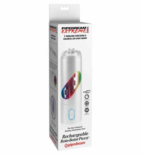 RECHARGEABLE ROTO-BATOR PUSSY
