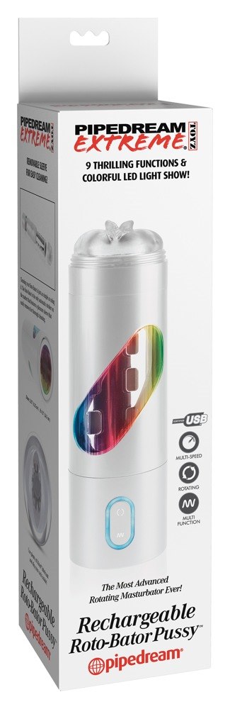 RECHARGEABLE ROTO-BATOR PUSSY