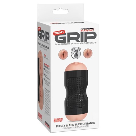 TIGHT GRIP PUSSY & ASS MASTURBATOR