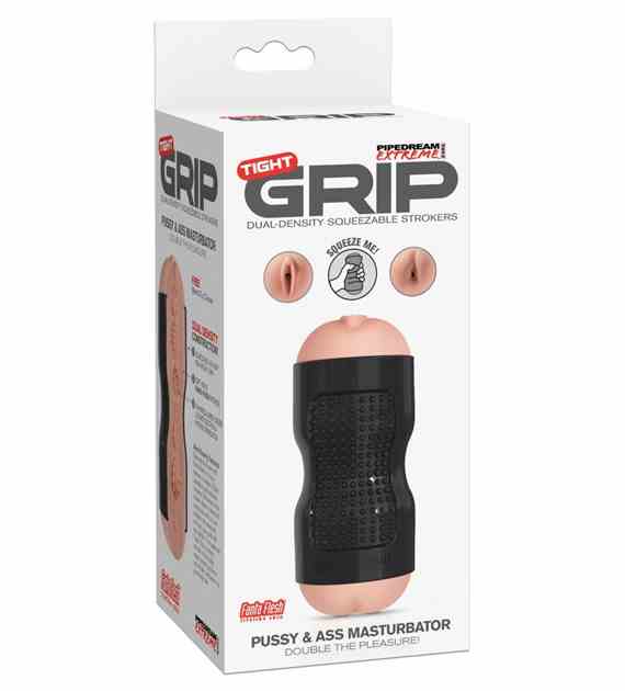 TIGHT GRIP PUSSY & ASS MASTURBATOR