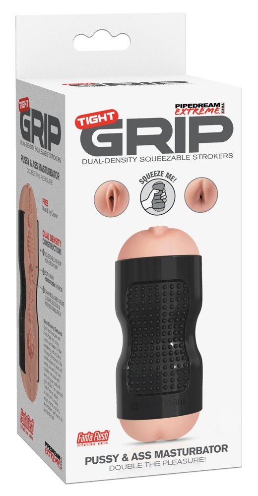 TIGHT GRIP PUSSY & ASS MASTURBATOR