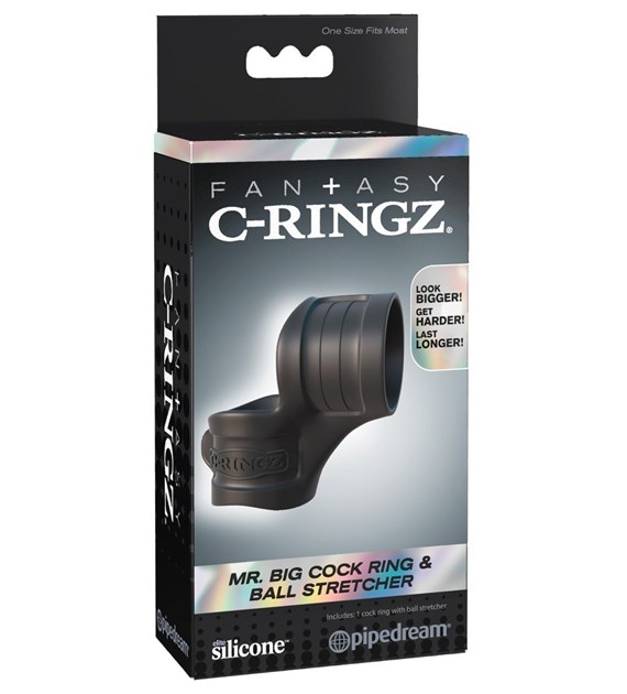 Big Cock Ring & Ball Stretcher