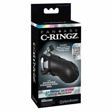 EXTREME SILICONE COCK BLOCKER