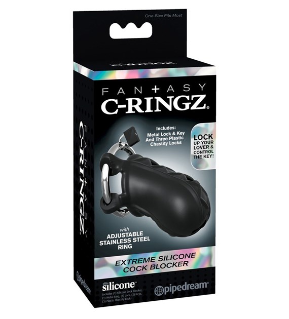 EXTREME SILICONE COCK BLOCKER