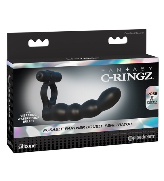 POSABLE PARTNER DOUBLE PENETRATOR