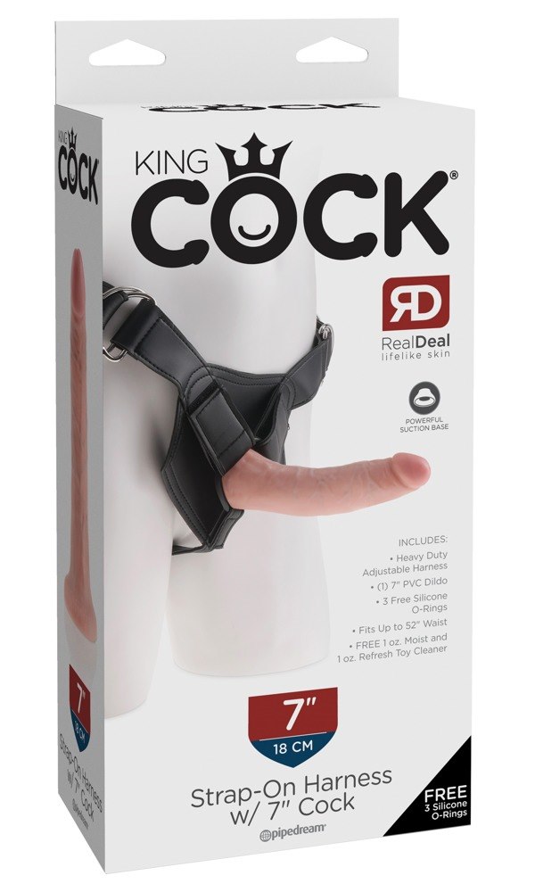 STRAP-ON WITH 7 INCH