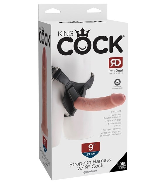 PROTEZA  STRAP-ON HARNESS WITH 9 INCH COCK