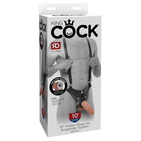 HOLLOW STRAP-ON SUSPENDER SYSTEM