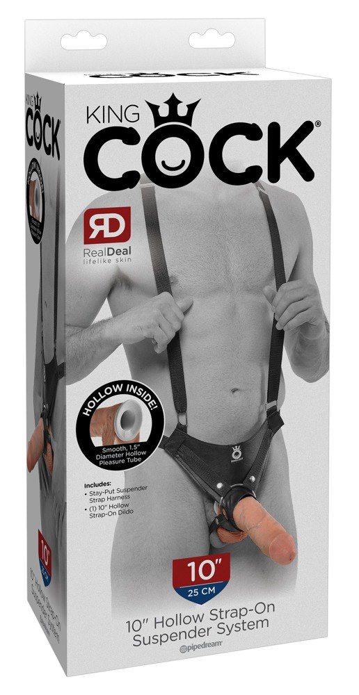 HOLLOW STRAP-ON SUSPENDER SYSTEM