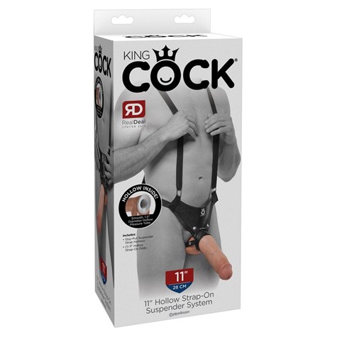 HOLLOW STRAP-ON SUSPENDER SYSTEM