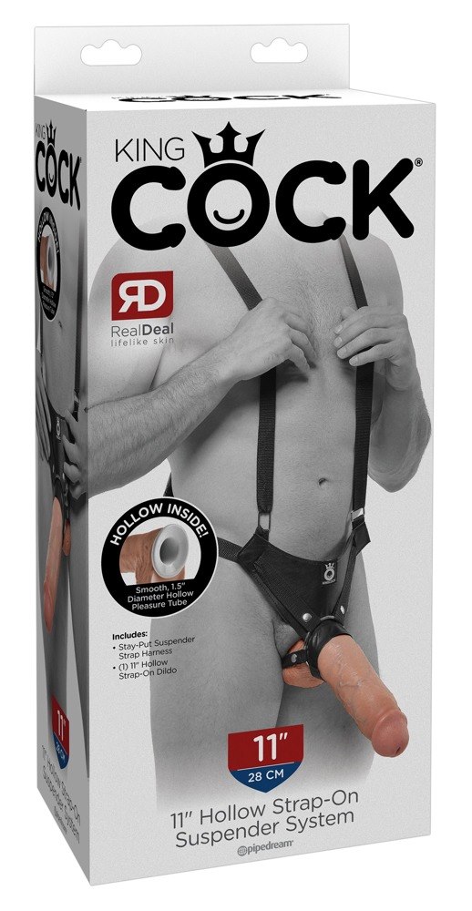 HOLLOW STRAP-ON SUSPENDER SYSTEM