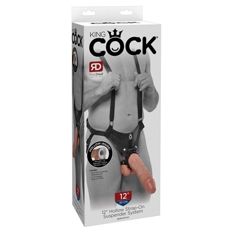 HOLLOW STRAP-ON SUSPENDER SYSTEM