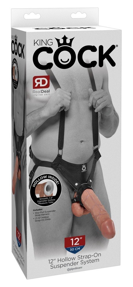 HOLLOW STRAP-ON SUSPENDER SYSTEM