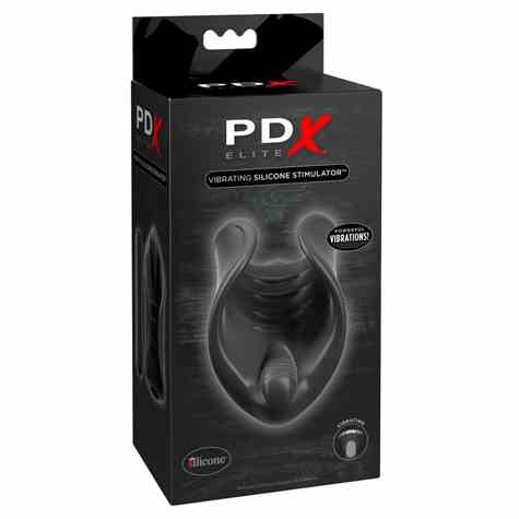 PDX ELITE VIBRATING SILICONE STIMULATOR