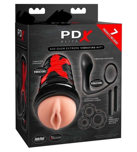 Ass-gasm Extreme Vibrating Kit