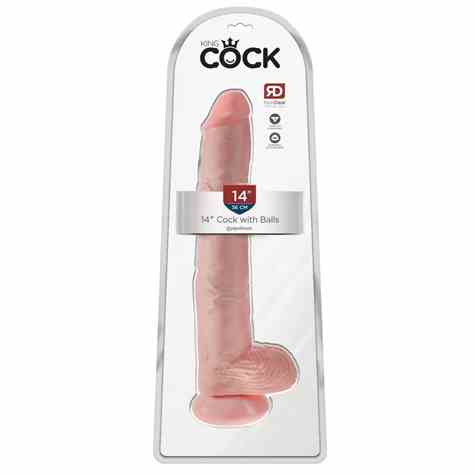 King Cock 14  Cock with Balls