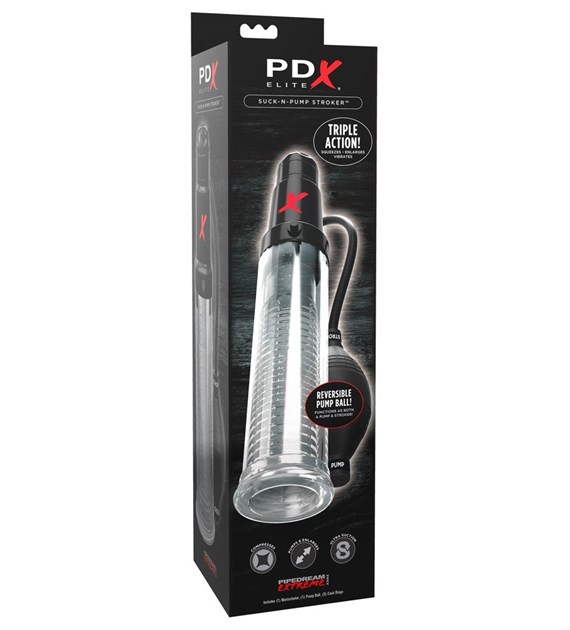 PDX ELITE Suck-N-Pump Stroker