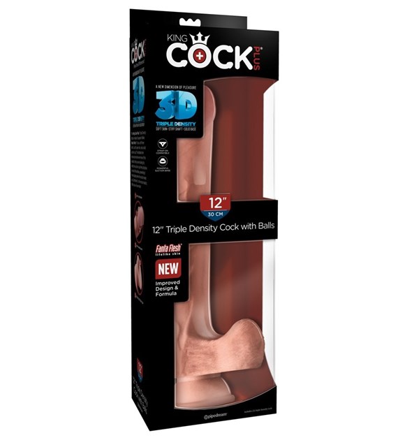 12  TRIPLE DENSITY COCK WITH BALLS