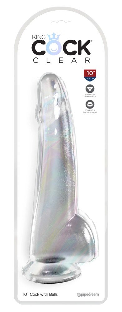 10“ COCK WITH BALLS